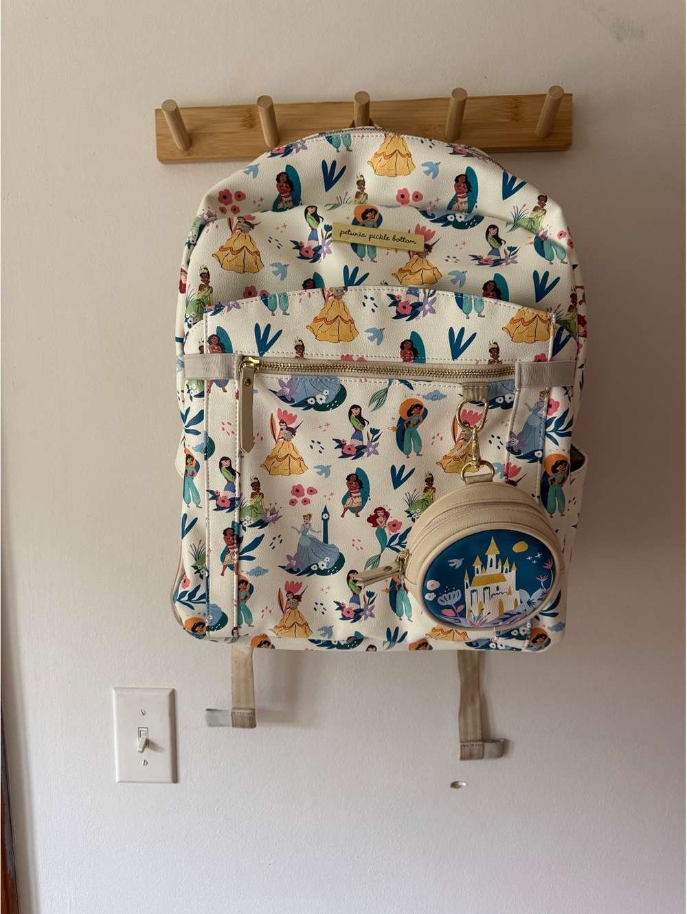 Petunia pickle bottom Disney princess courage and kindness provisions backpack